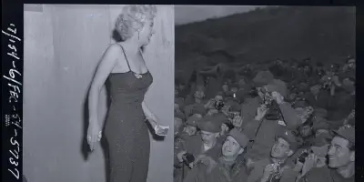 Quand Marilyn chantait pour les GI's en Corée : la star au chevet des soldats