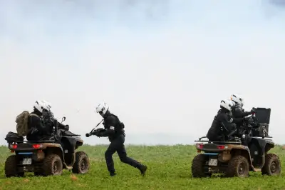 À Sainte-Soline, des armes de guerre employées sans retenue