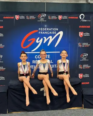 SAM Mérignac: doublé en gymnastique féminine à Blanquefort