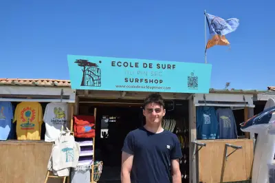 Sauvetage héroïque de deux surfeurs à Naujac-sur-Mer
