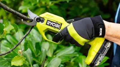 Sécateur sans fil Ryobi à prix réduit : l'outil jardin plébiscité