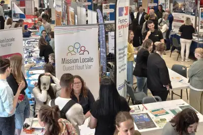 Succès du forum de l'emploi à Rians avec 47 professionnels présents