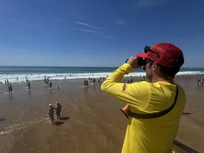 Surveillance des plages landaises à l'année : le dispositif NSXL unique en Europe