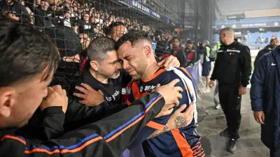 Téji Savanier en larmes : peut-être son dernier match à La Mosson