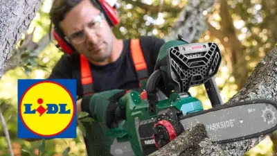 Tronçonneuse sans fil Parkside à moins de 70 € chez Lidl