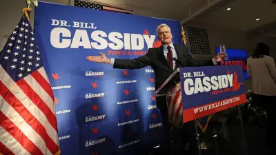 Trump célèbre la défaite du sénateur républicain Bill Cassidy en Louisiane