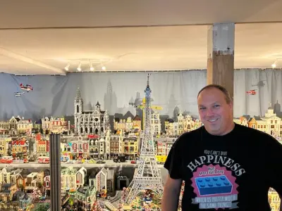 Un musée Lego unique ouvre dans les Landes, passion d'un ancien prof
