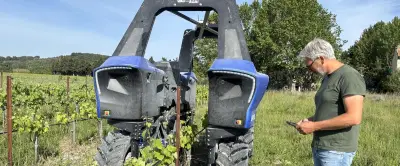 Un robot électrique révolutionne les vignes du Gard face à la pénurie de main-d'œuvre
