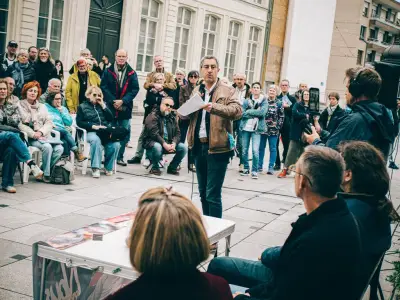 À Valenciennes, Rufflin poursuit sa campagne loin des polémiques
