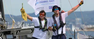 Victoire de justesse pour Verdier et Claveau sur la CIC Med Channel Race