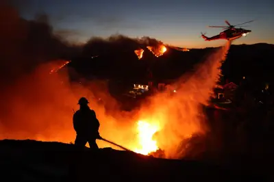 Violent feu de forêt en Californie, évacuations ordonnées