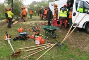 20 ans de chantiers écoles célébrés à l'écomusée de Marquèze