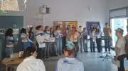 21 collégiens allemands en échange Erasmus+ au collège La Garriguette