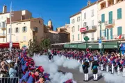 468e Bravade de Saint-Tropez : poudre et tambours pour le chevalier Torpès