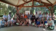 50 jeunes en service civique célèbrent l'environnement près de Gignac