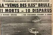 80 ans de Var-matin : retour sur la tragédie de la Vénus des Îles en 1975