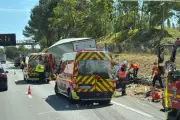 Accident camion-voiture sur l'A8 : trafic paralysé entre Var et Alpes-Maritimes