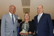 Alexia Barrier sacrée personnalité du monde de la mer 2026 par le prince Albert II