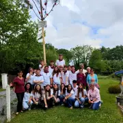 Arbres de mai et commémoration du 8 mai à Jossais