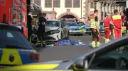 Attaque à Leipzig: profil de l'automobiliste arrêté se précise