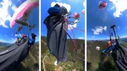 Autriche : parapentiste survit à une collision avec un avion