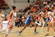 Basket Landes battu à Bourges : défaite 67-49 en finale aller