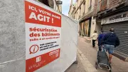 Bergerac : péril imminent pour deux immeubles de la Grand-Rue
