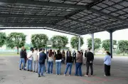 Bizanos inaugure une centrale solaire sur son terrain de basket