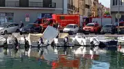 Camionnette chute dans le canal de Sète : le conducteur s'extrait