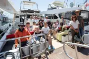 Cap en mer : une association seynoise emmène des patients atteints de cancer en mer