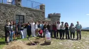 Capsule temporelle enterrée par des lycéens de Castelnau-le-Lez