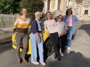 Challenge voitures électriques 100% féminin contre le cancer en Dordogne