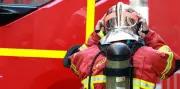Chute de ligne électrique provoque un incendie en Dordogne