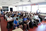Classe Défense au collège Henri-Matisse : nouveau partenariat avec la gendarmerie du Var