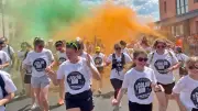 Color Run à Saint-Alban-sur-Limagnole : 300 participants pour la 3e édition