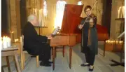 Concert baroque au HanGare : violon de 1713 et piano-forte à Thiviers
