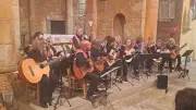 Concert enchanteur de l'Orchestre de guitares de Provence à Ispagnac