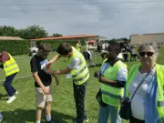 Course solidaire de 80 ados pour la Centrafrique
