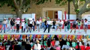 Cow-boys et Indiens : 128 enfants investissent les arènes de Manduel