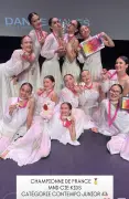 Danseuses de Mouv'N Dance Biganos qualifiées pour l'Europe