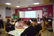 Découverte des métiers en réalité virtuelle au collège Lucien-Sigala