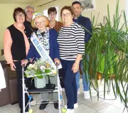 Denise Lamothe fête ses 100 printemps à la ferme Labaye