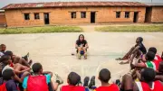 Diana Gandega, ambassadrice de paix par le sport dans le Val-d'Oise