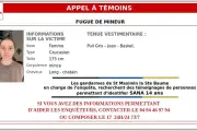 Disparition d'une adolescente de 14 ans dans le Var : appel à témoins