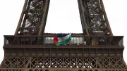 Drapeau palestinien sur la tour Eiffel : six interpellations à Paris
