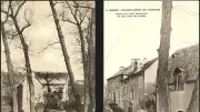 En 1911, à Mende, l'abattage des arbres de l'allée des Soupirs
