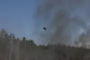 En Lettonie, un drone perdu explose et se noie dans un lac