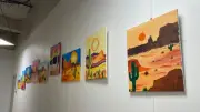 Exposition des jeunes artistes de l'atelier My Art à Fabrègues