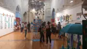 Exposition magique des quatre éléments à l'école maternelle de Gigean