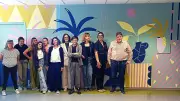 Fresque collaborative au collège Les Escholiers de la Mosson